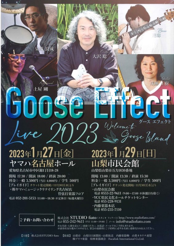 Goose Effect Live 2023 画像